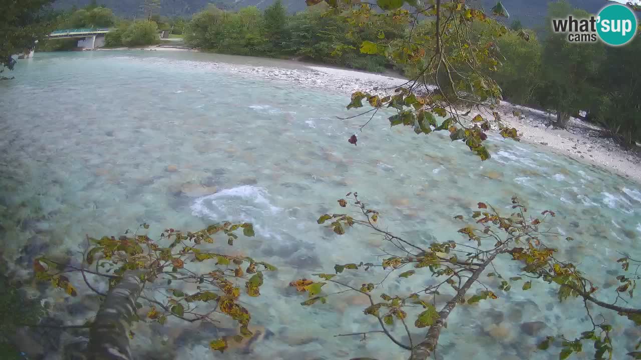 Web kamera Čezsoča – Nevjerojatan pogled na rijeku Soču