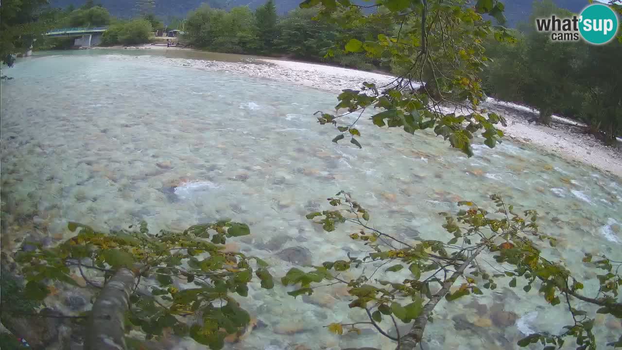 Webcam Čezsoča – Amazing view of Soča River