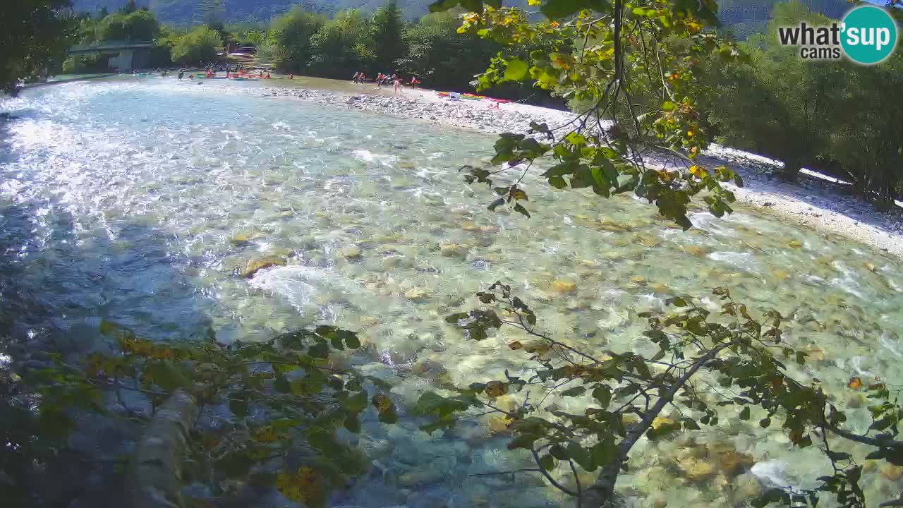 Webcam Čezsoča – Amazing view of Soča River