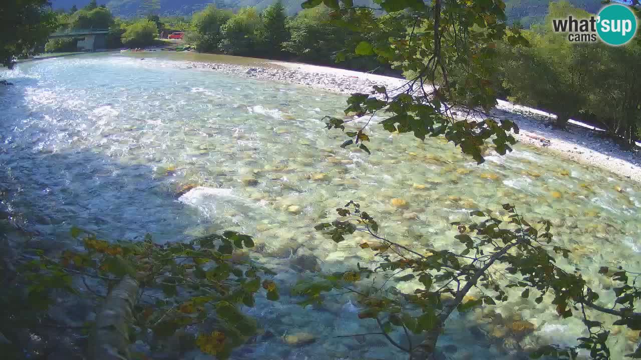 Caméra en direct Čezsoča – Vue imprenable sur la rivière Soča