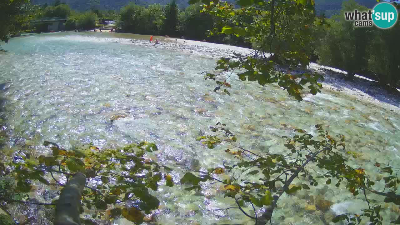 Web kamera Čezsoča – Nevjerojatan pogled na rijeku Soču