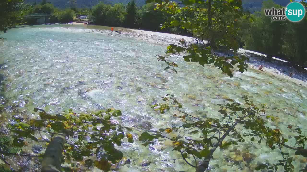 Čezsoča Webcam – Fantastischer Blick auf den Fluss Soča