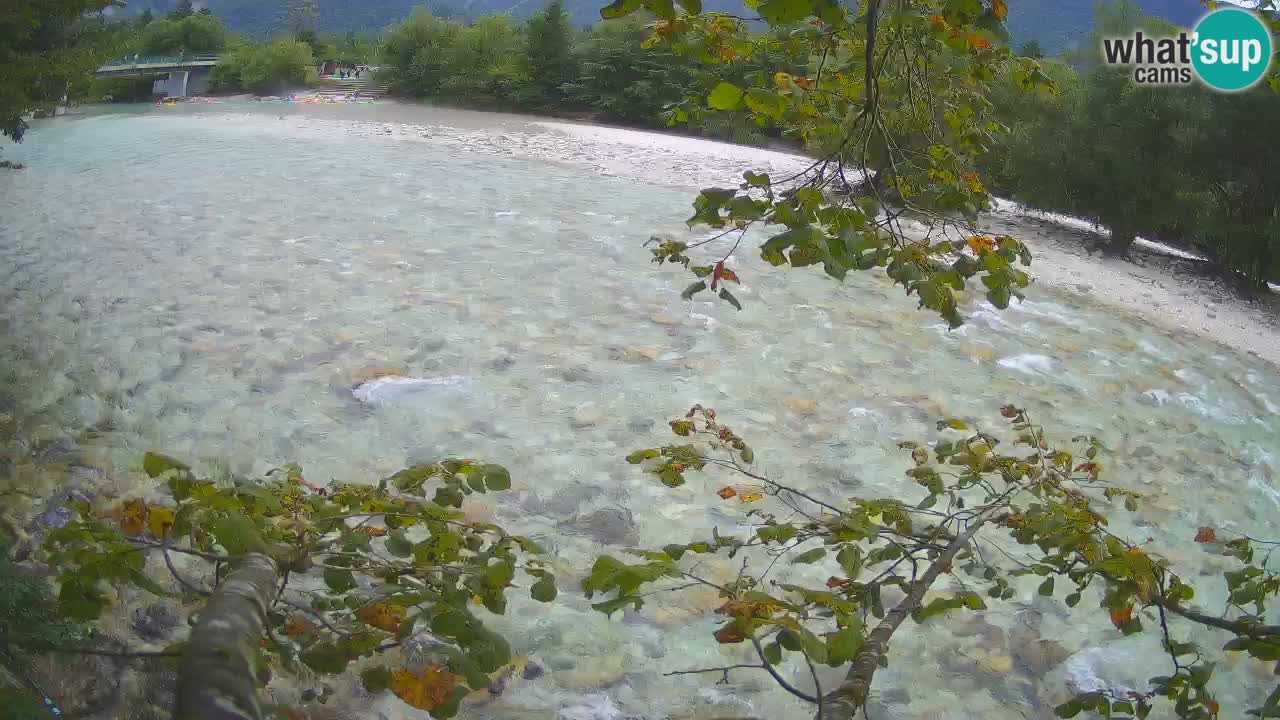 Čezsoča Webcam – Fantastischer Blick auf den Fluss Soča