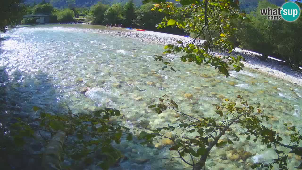 Webcam Čezsoča – Amazing view of Soča River