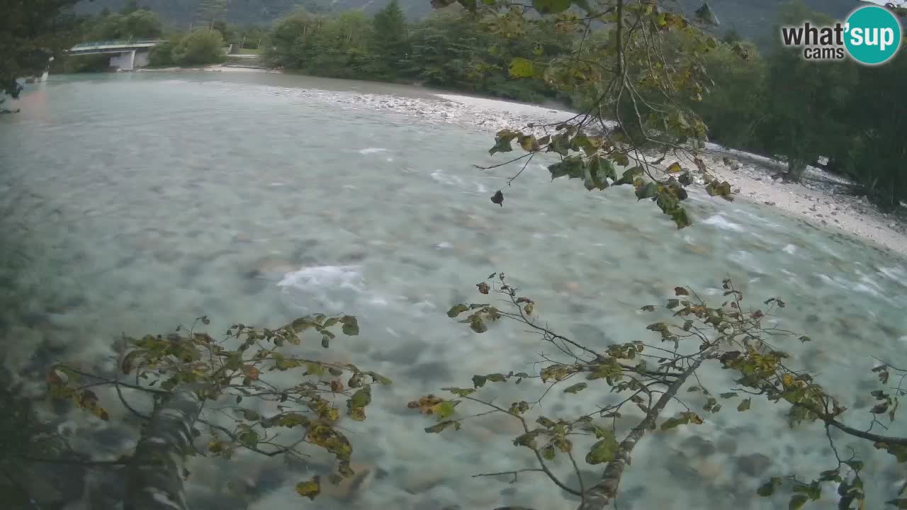 Web kamera Čezsoča – Nevjerojatan pogled na rijeku Soču