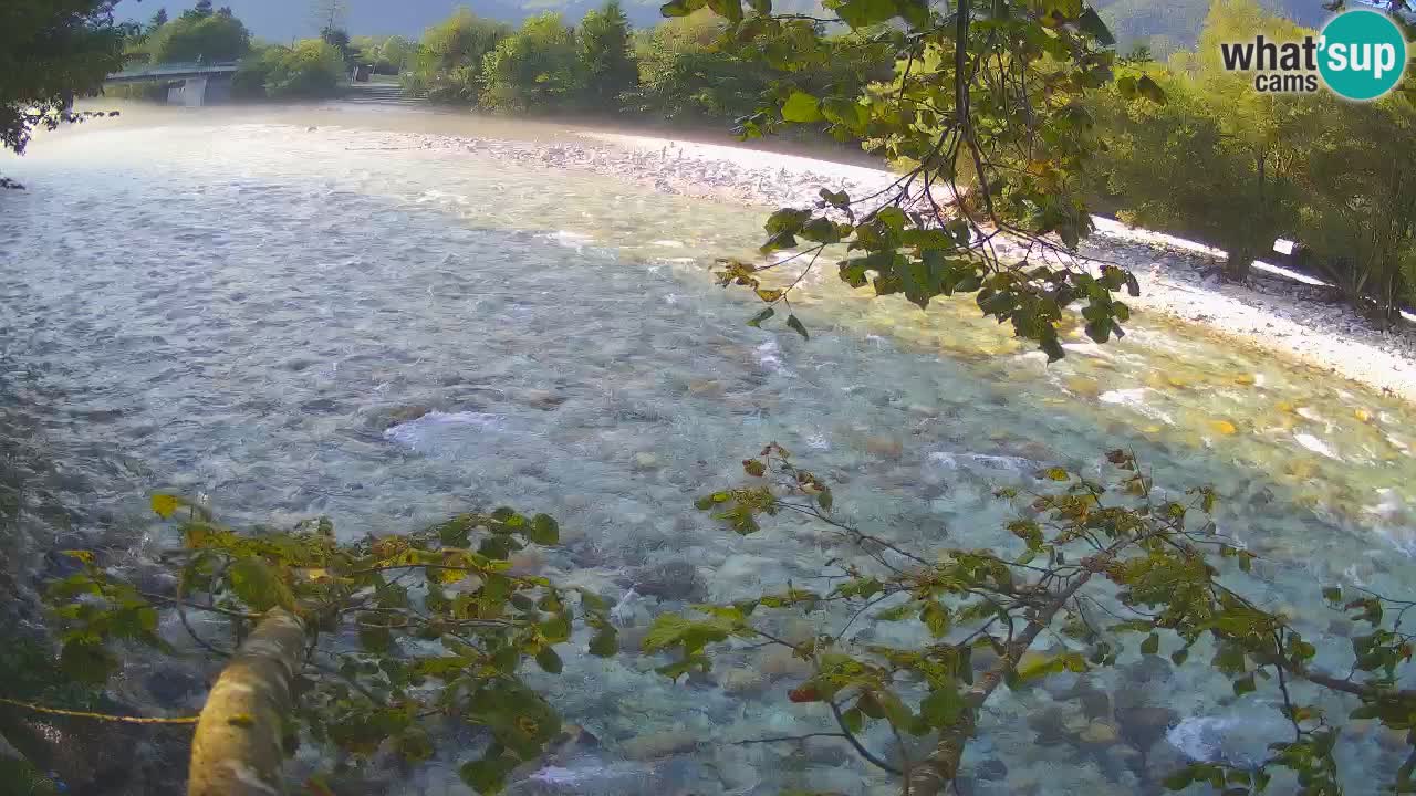 Webcam Čezsoča – Amazing view of Soča River