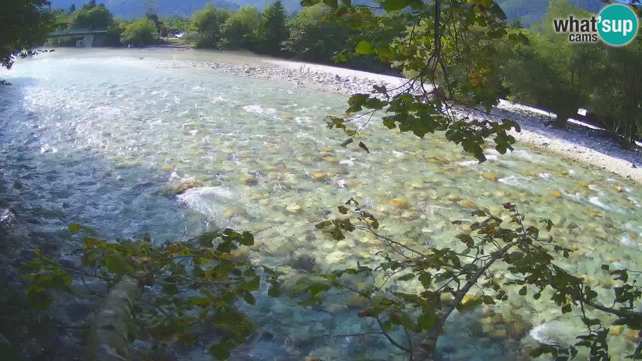 Čezsoča Webcam – Fantastischer Blick auf den Fluss Soča