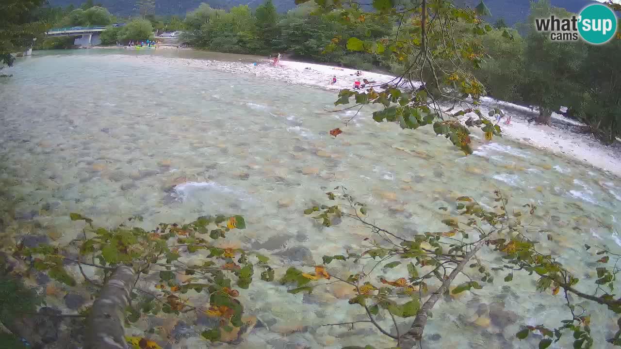 Web kamera Čezsoča – Nevjerojatan pogled na rijeku Soču