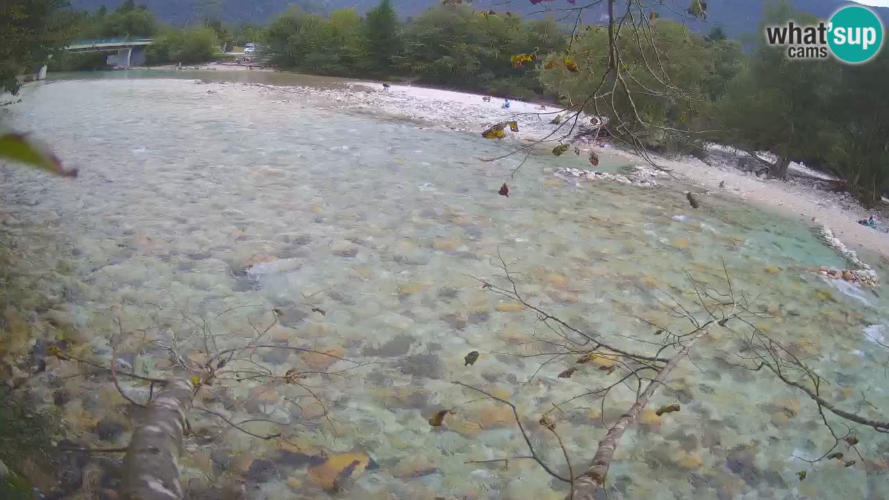 Čezsoča Webcam – Fantastischer Blick auf den Fluss Soča