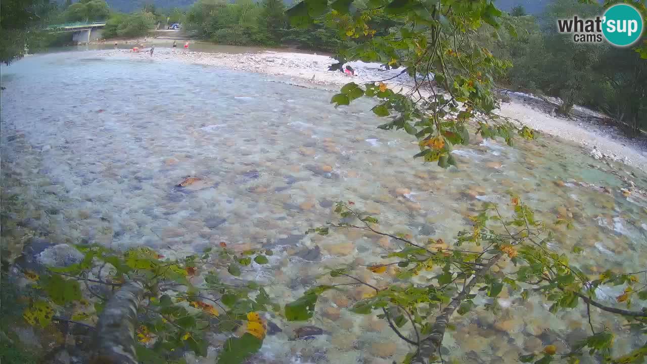Čezsoča Webcam – Fantastischer Blick auf den Fluss Soča