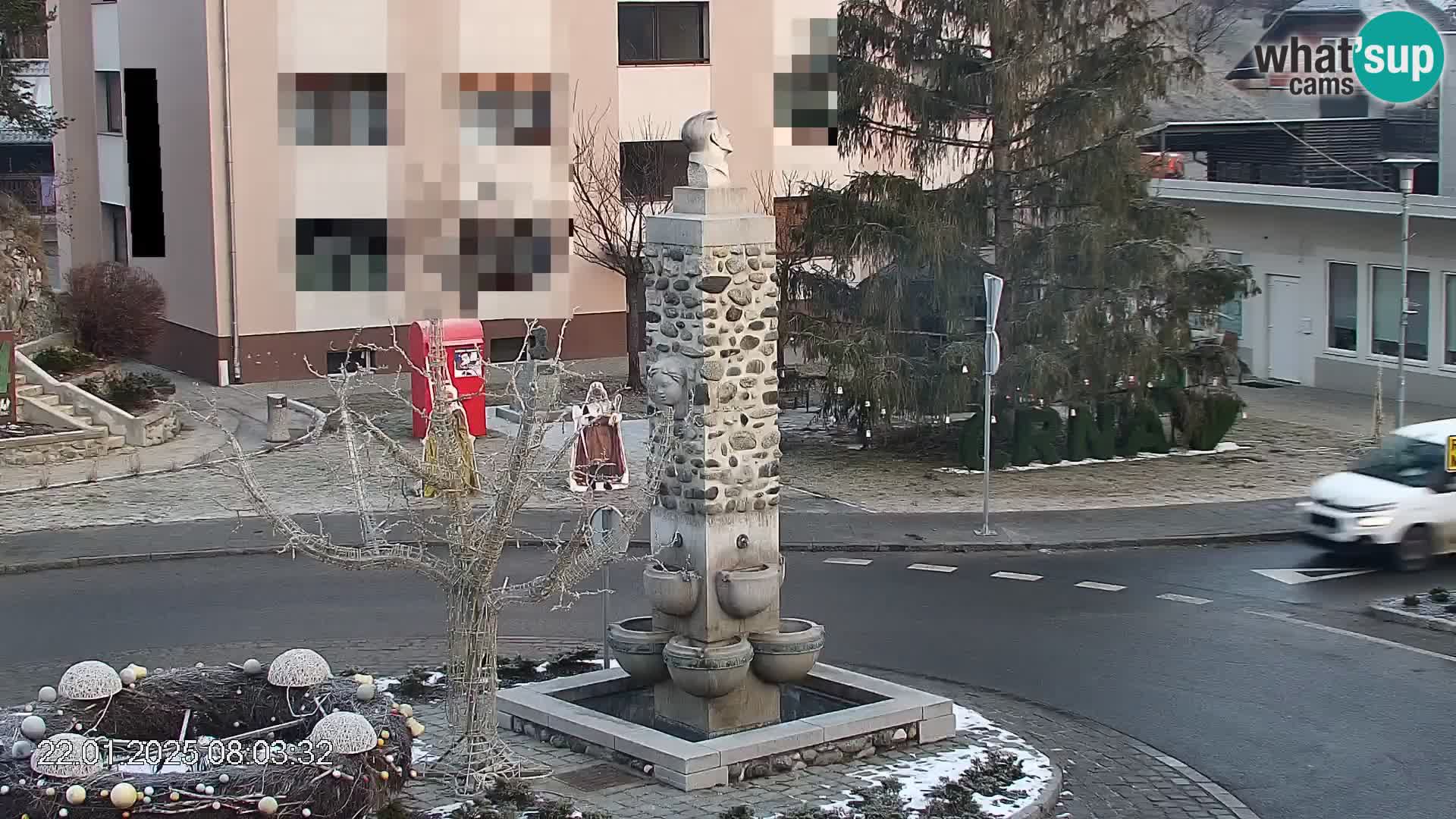 Črna na Koroškem Stadtzentrum | Koroška | Slowenien