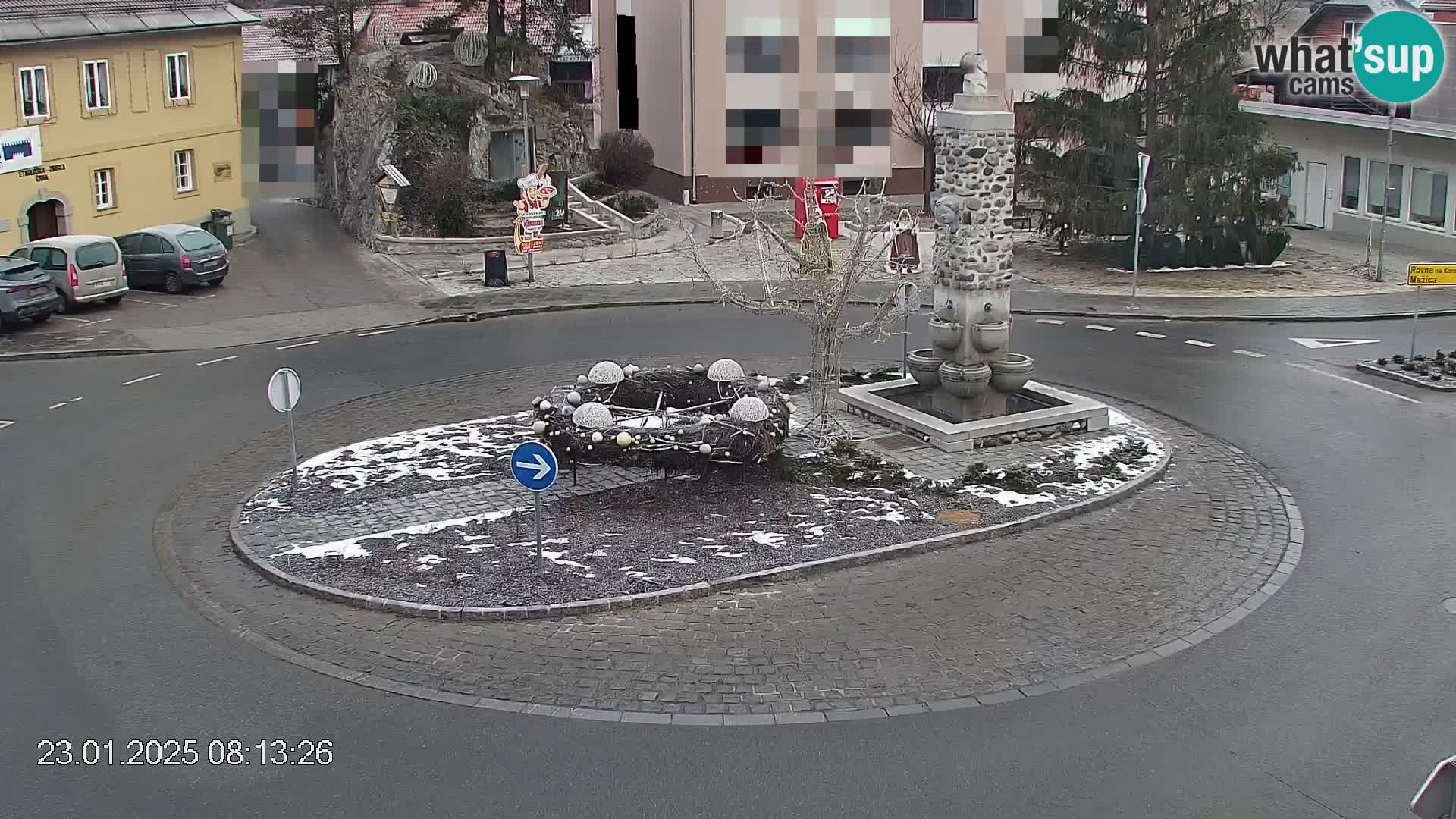 Črna na Koroškem Stadtzentrum | Koroška | Slowenien