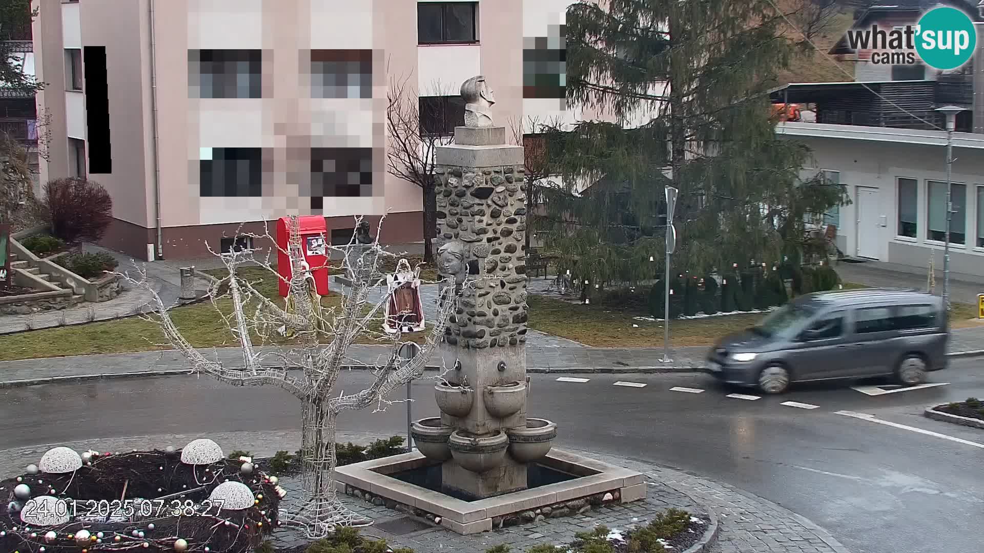 Črna na Koroškem Stadtzentrum | Koroška | Slowenien