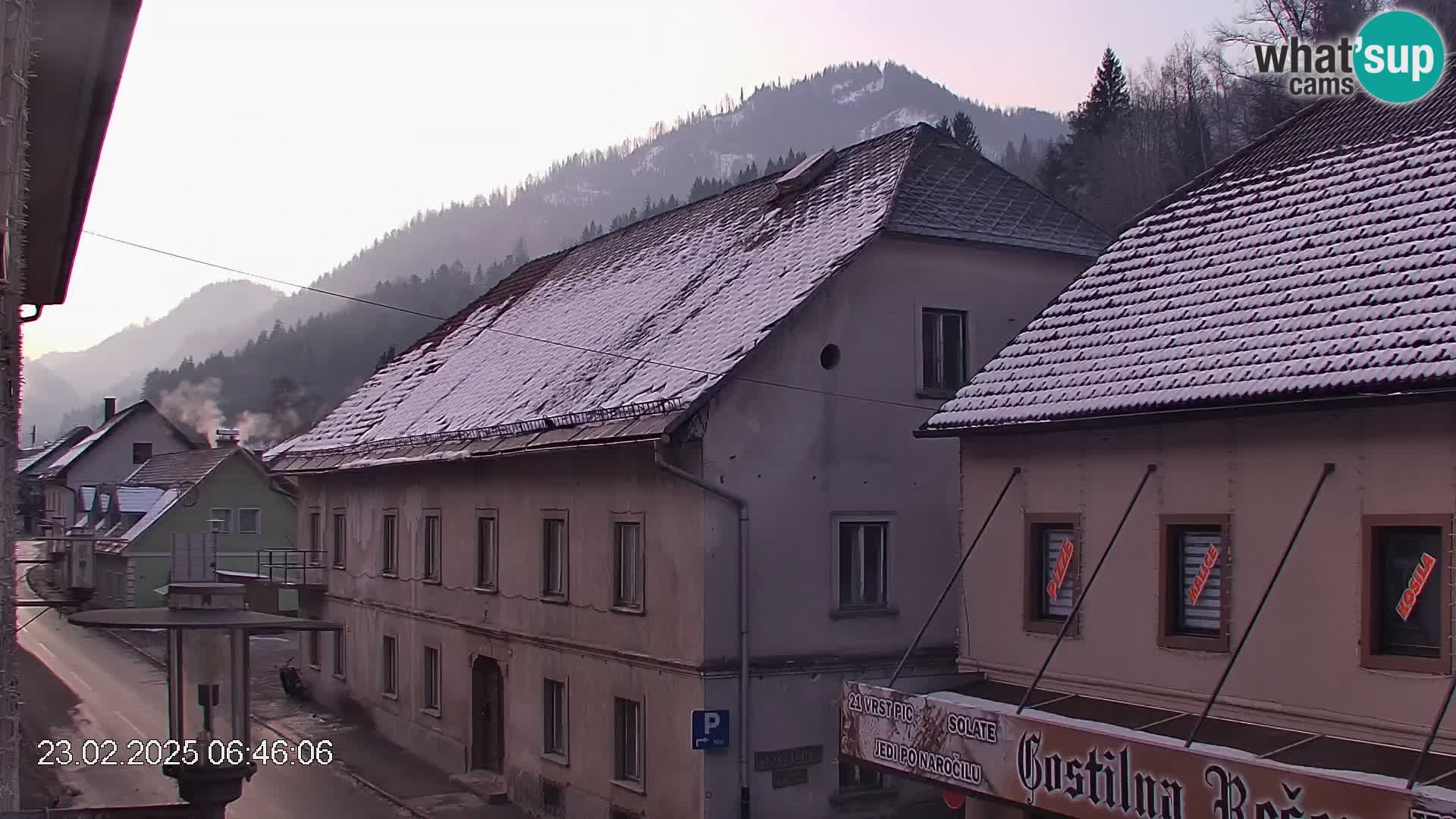 Črna na Koroškem Stadtzentrum | Koroška | Slowenien