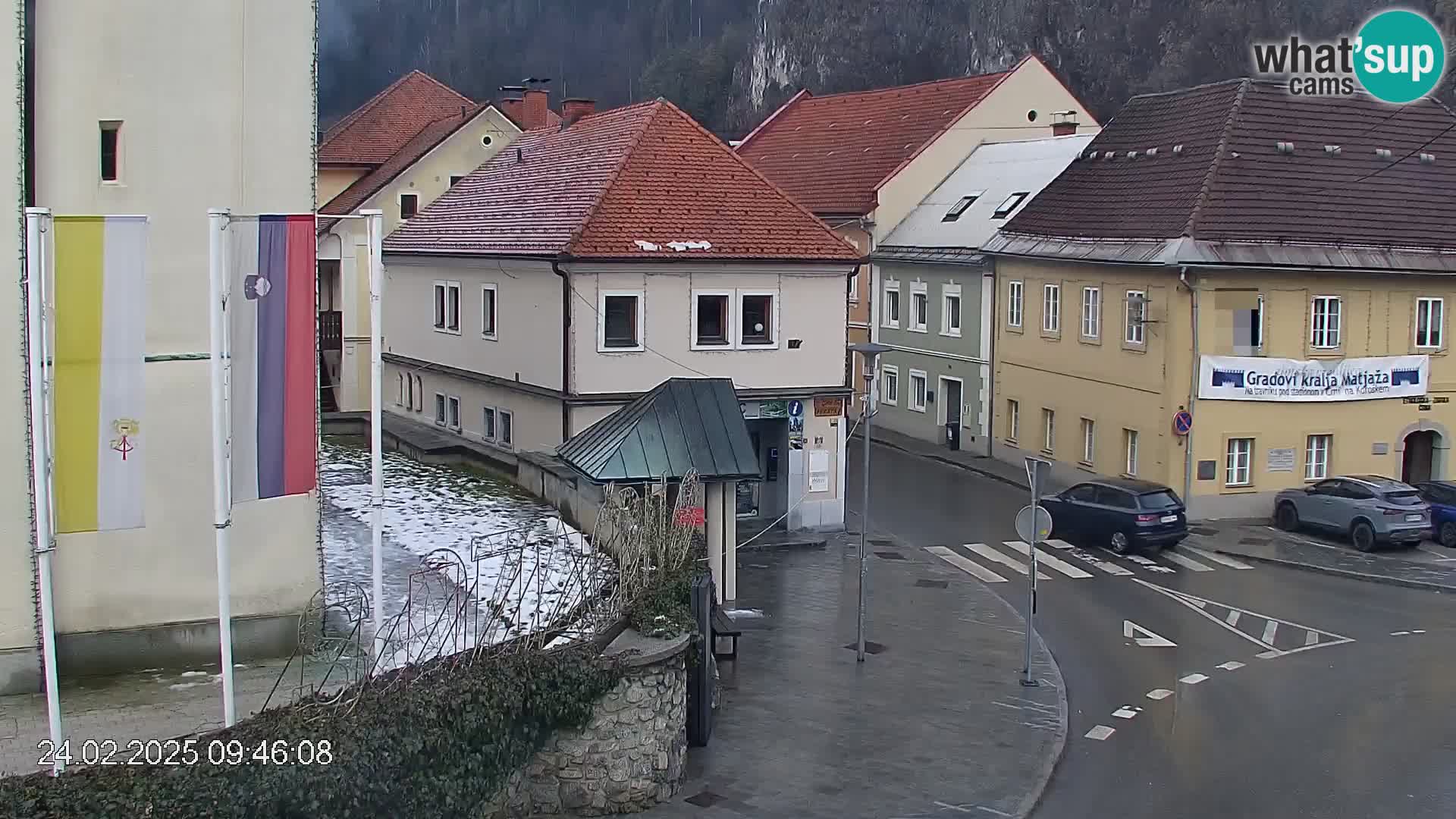 Črna na Koroškem Stadtzentrum | Koroška | Slowenien