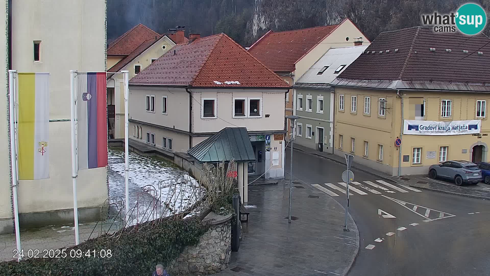 Črna na Koroškem Stadtzentrum | Koroška | Slowenien