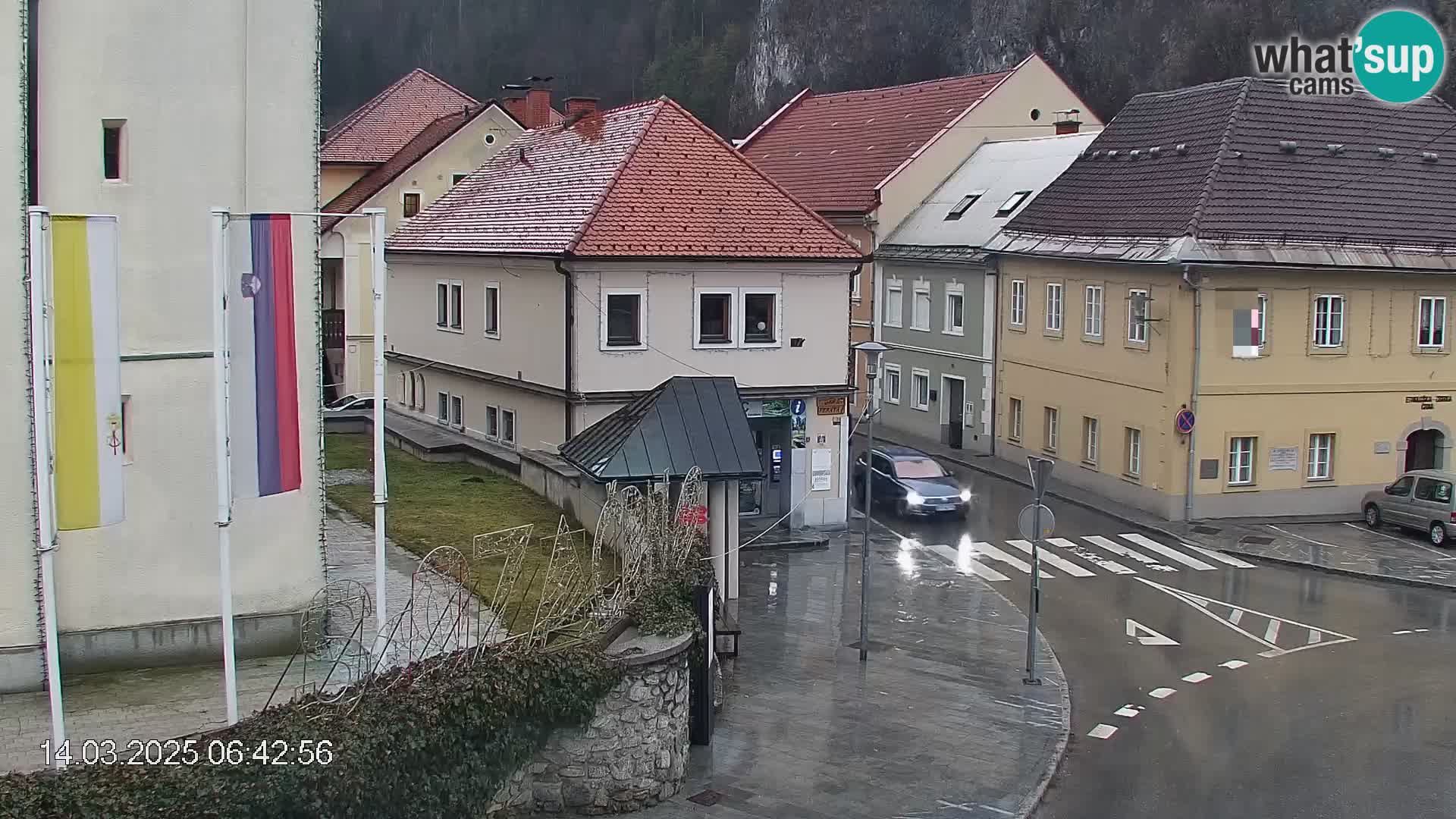 Črna na Koroškem Stadtzentrum | Koroška | Slowenien