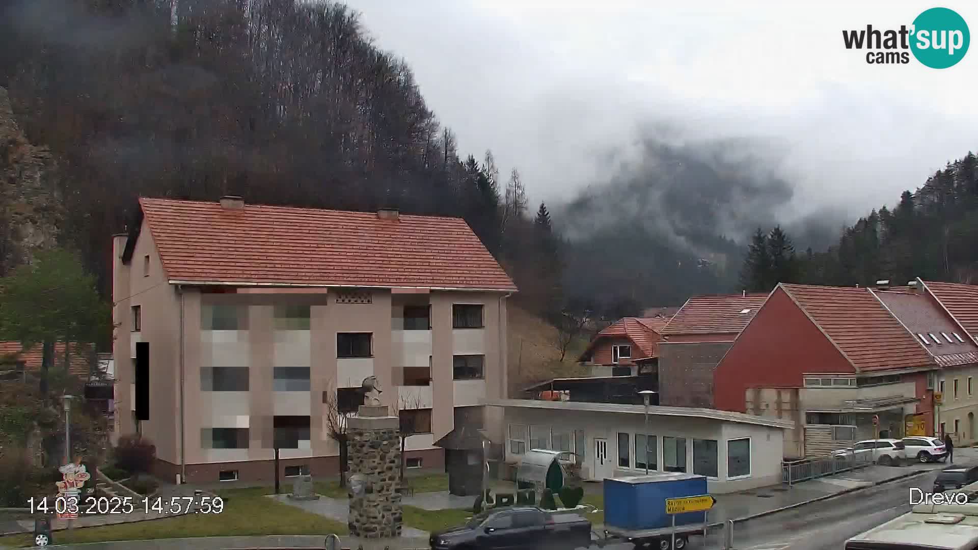 Črna na Koroškem Stadtzentrum | Koroška | Slowenien