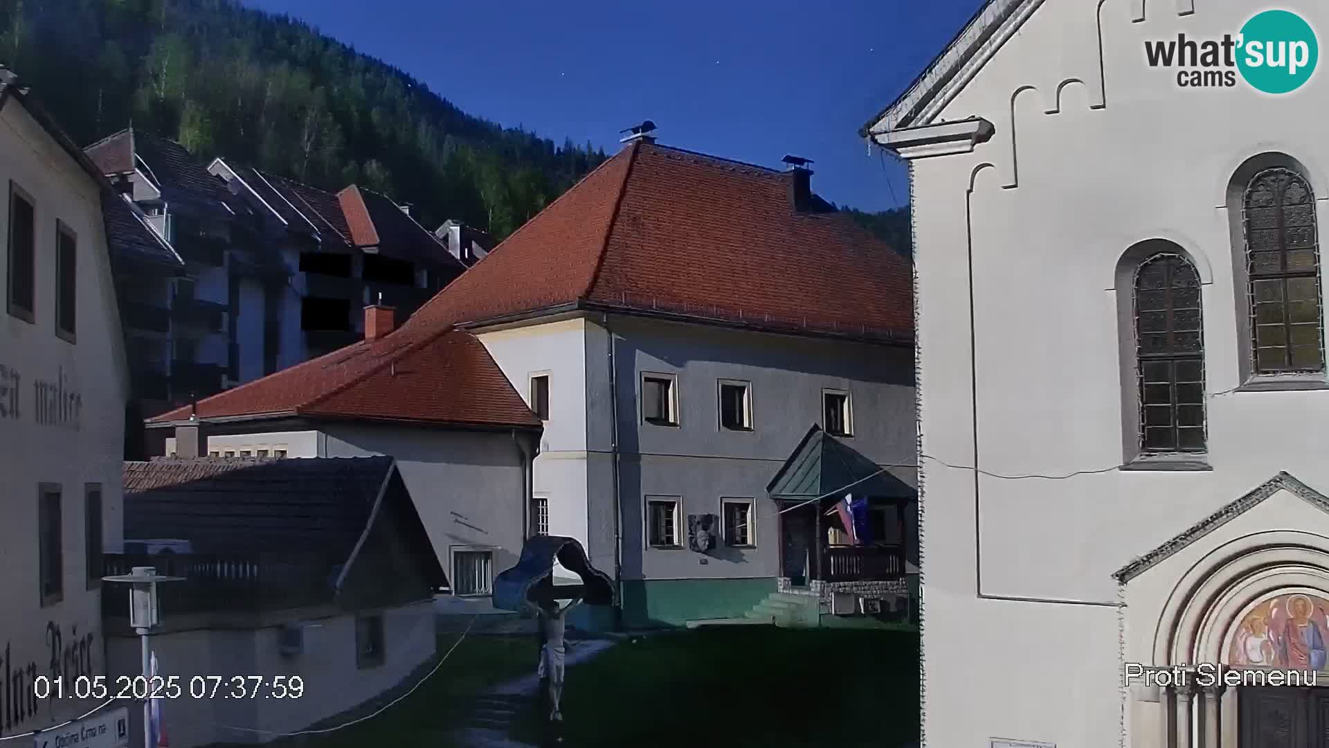 Črna na Koroškem Stadtzentrum | Koroška | Slowenien