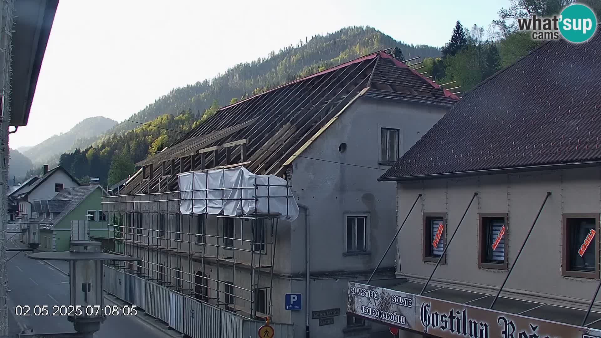 Črna na Koroškem Stadtzentrum | Koroška | Slowenien
