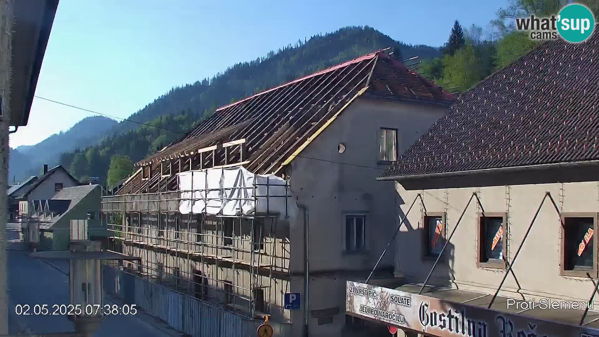 Središte grada Črne na Koroškem | Koroška | Slovenija