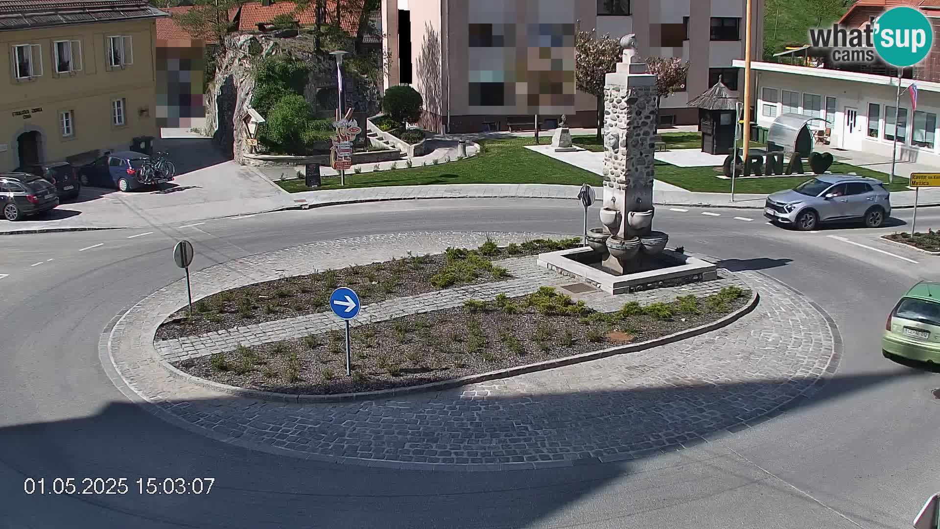 Črna na Koroškem Stadtzentrum | Koroška | Slowenien