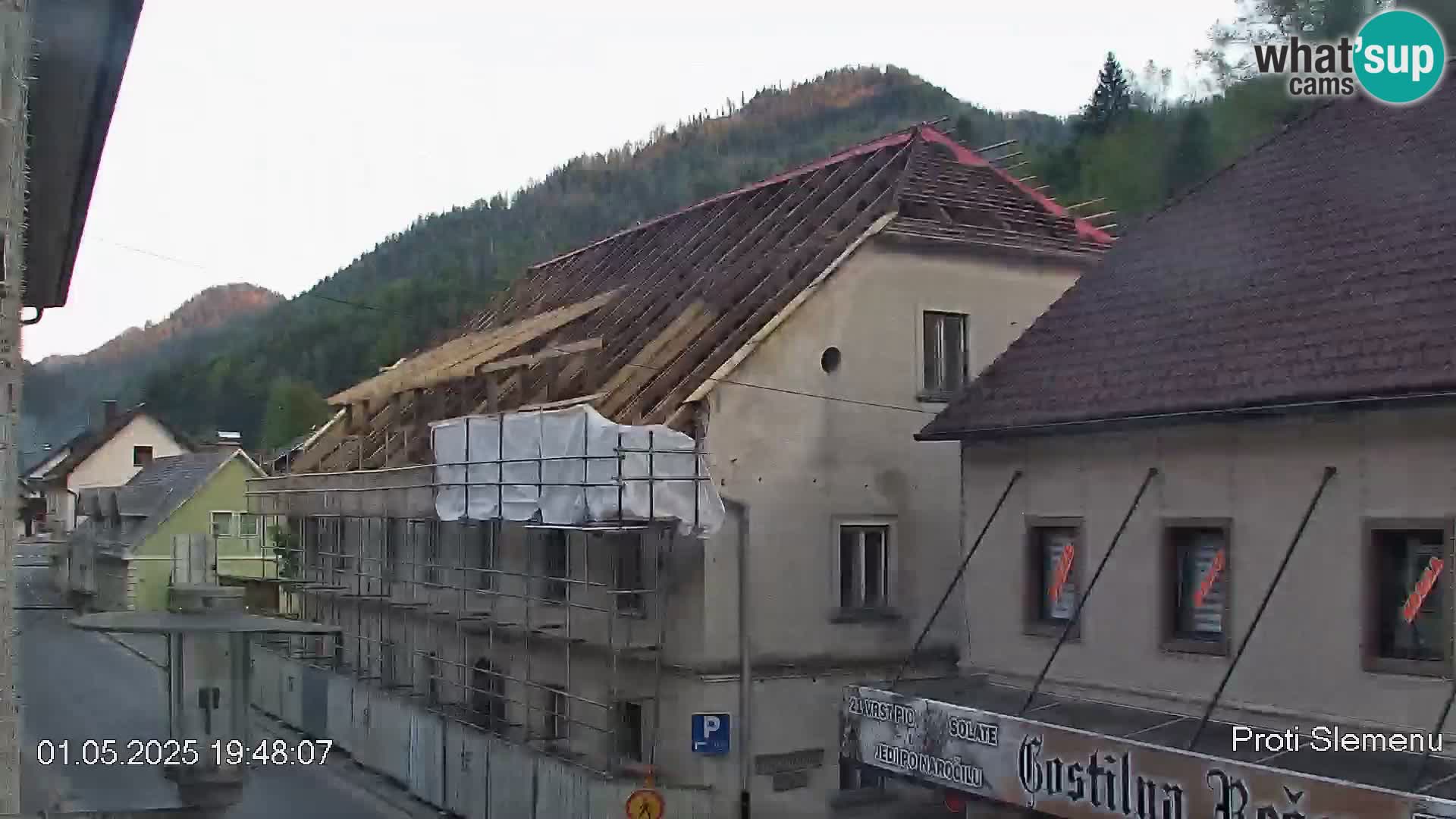 Črna na Koroškem Stadtzentrum | Koroška | Slowenien