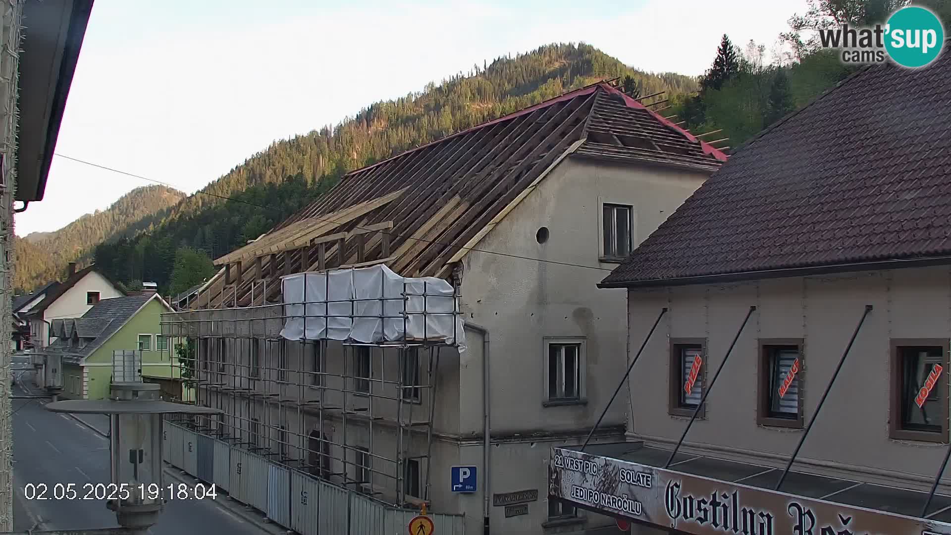Črna na Koroškem Stadtzentrum | Koroška | Slowenien