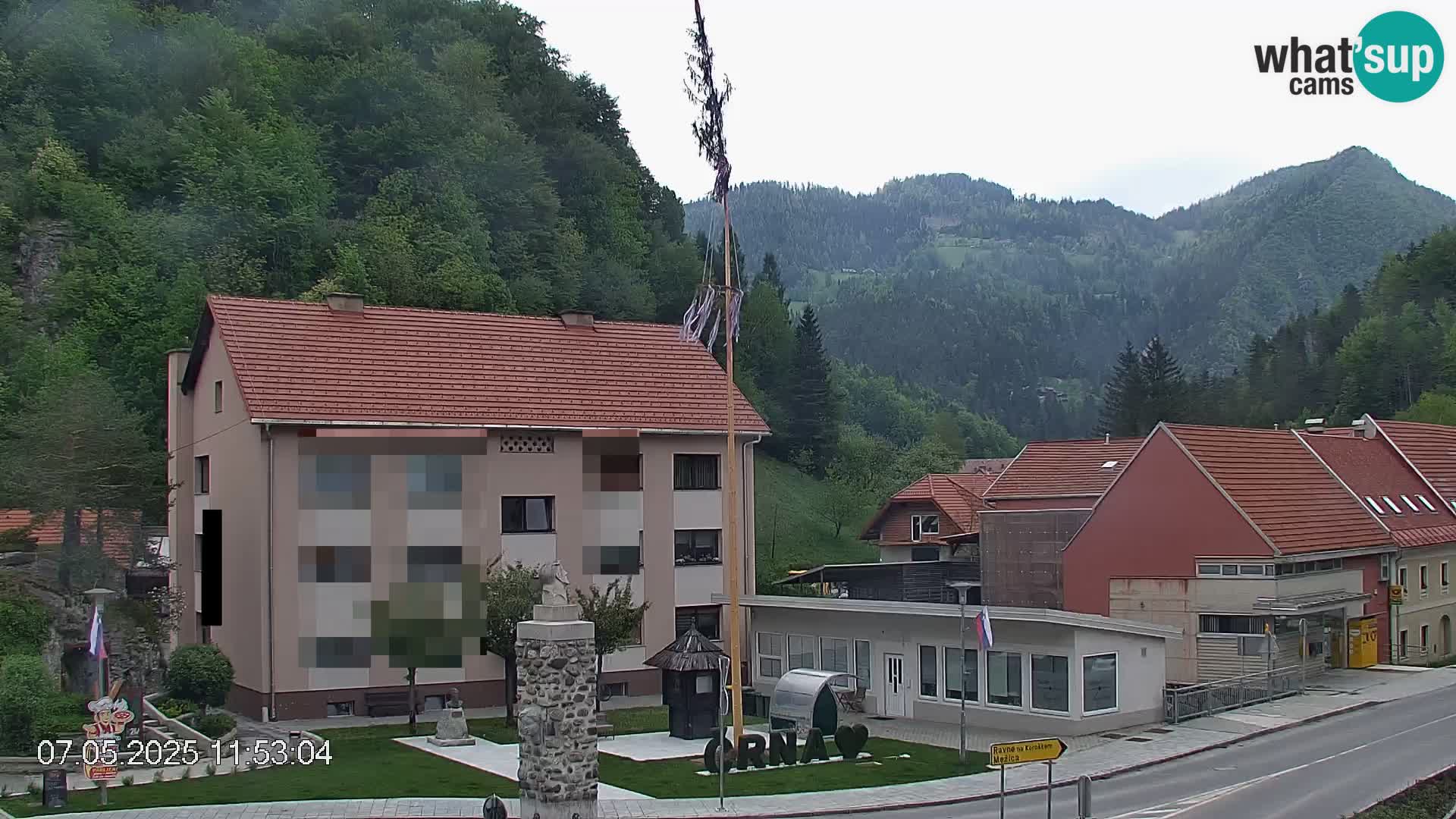 Črna na Koroškem mestno jedro | Koroška