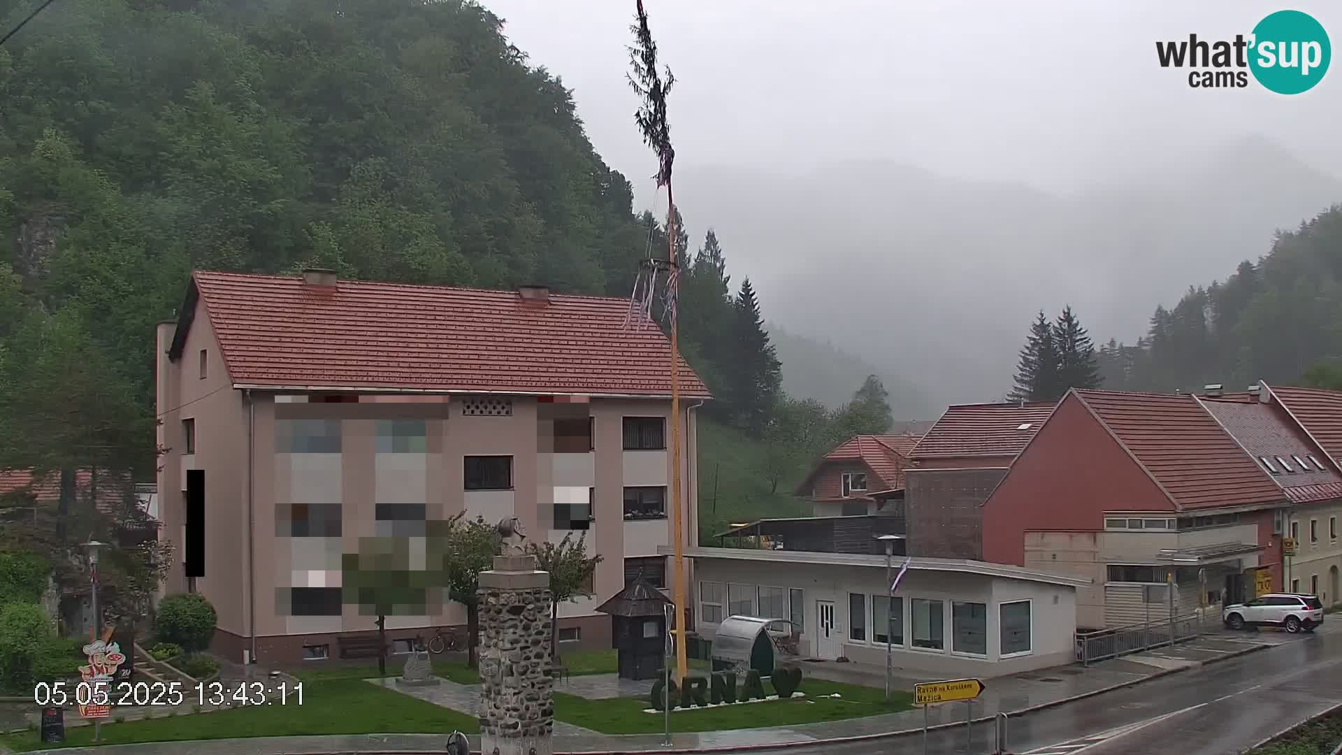 Črna na Koroškem Stadtzentrum | Koroška | Slowenien