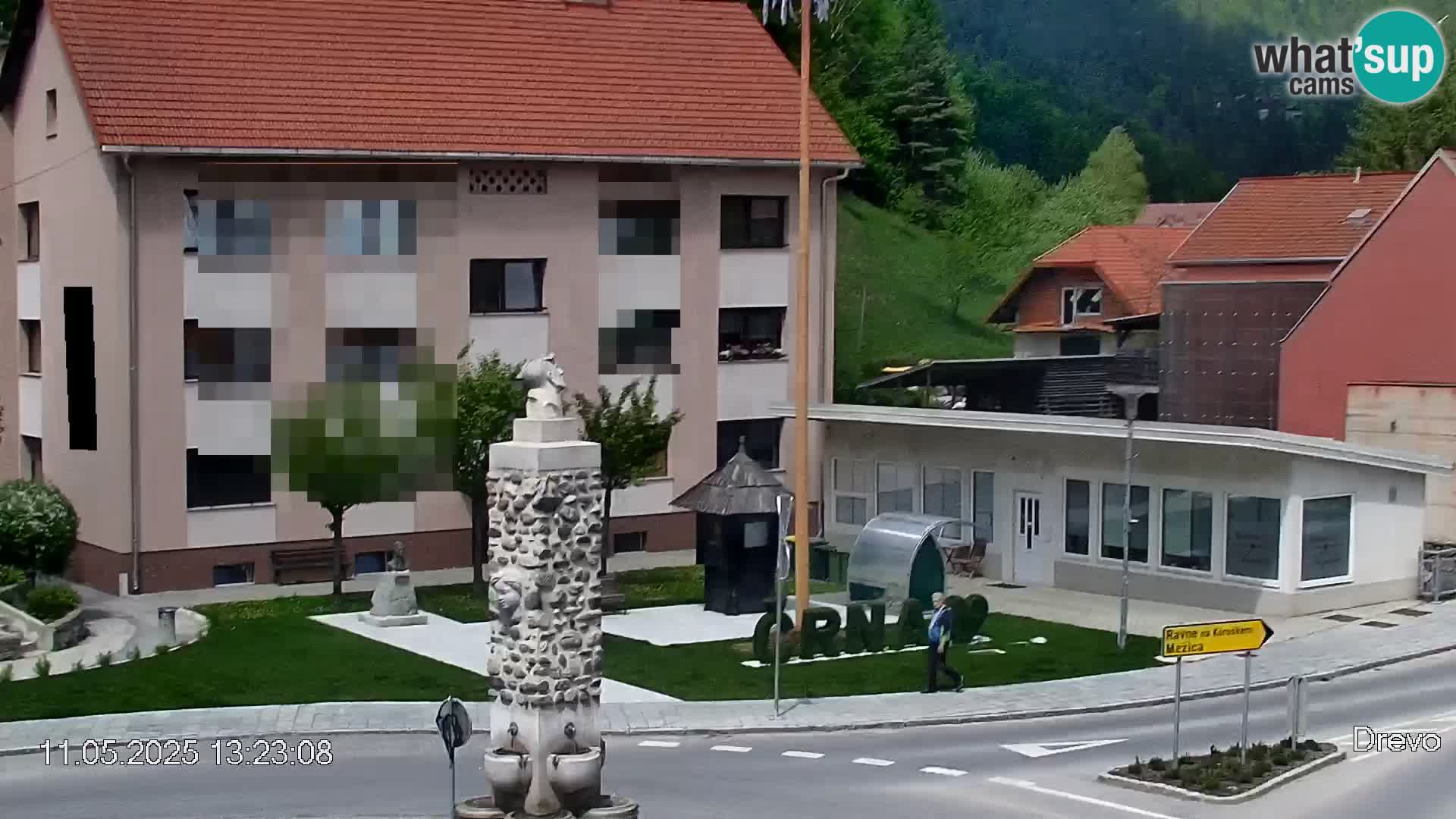 Črna na Koroškem Stadtzentrum | Koroška | Slowenien