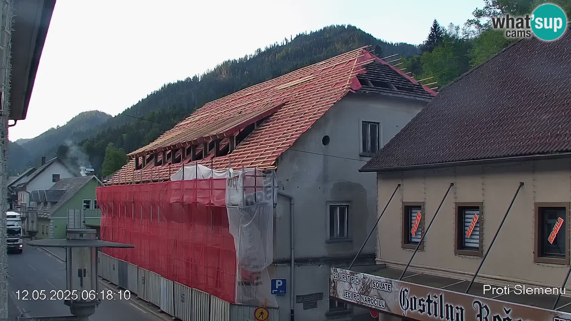 Črna na Koroškem Stadtzentrum | Koroška | Slowenien