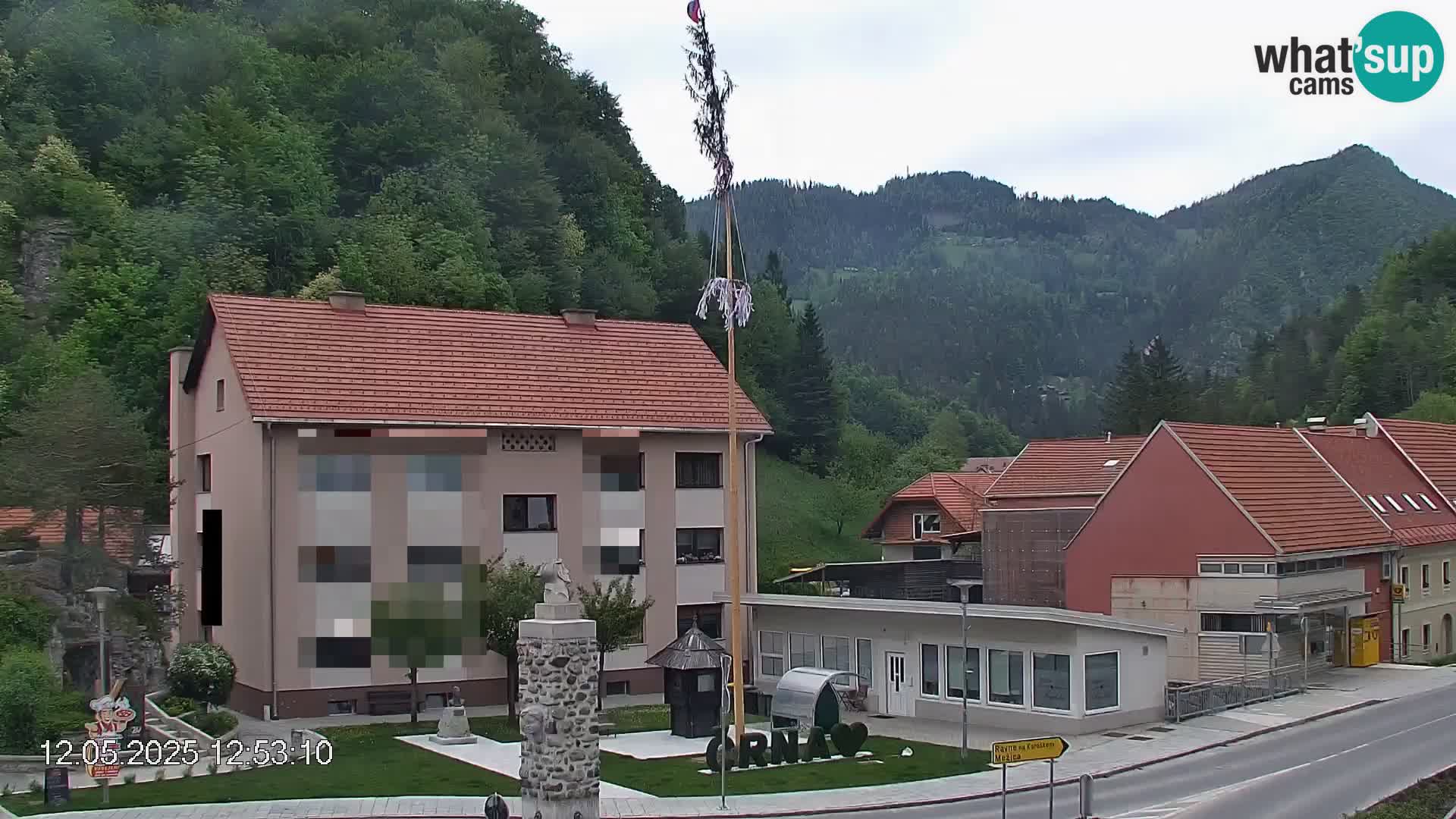 Črna na Koroškem Stadtzentrum | Koroška | Slowenien