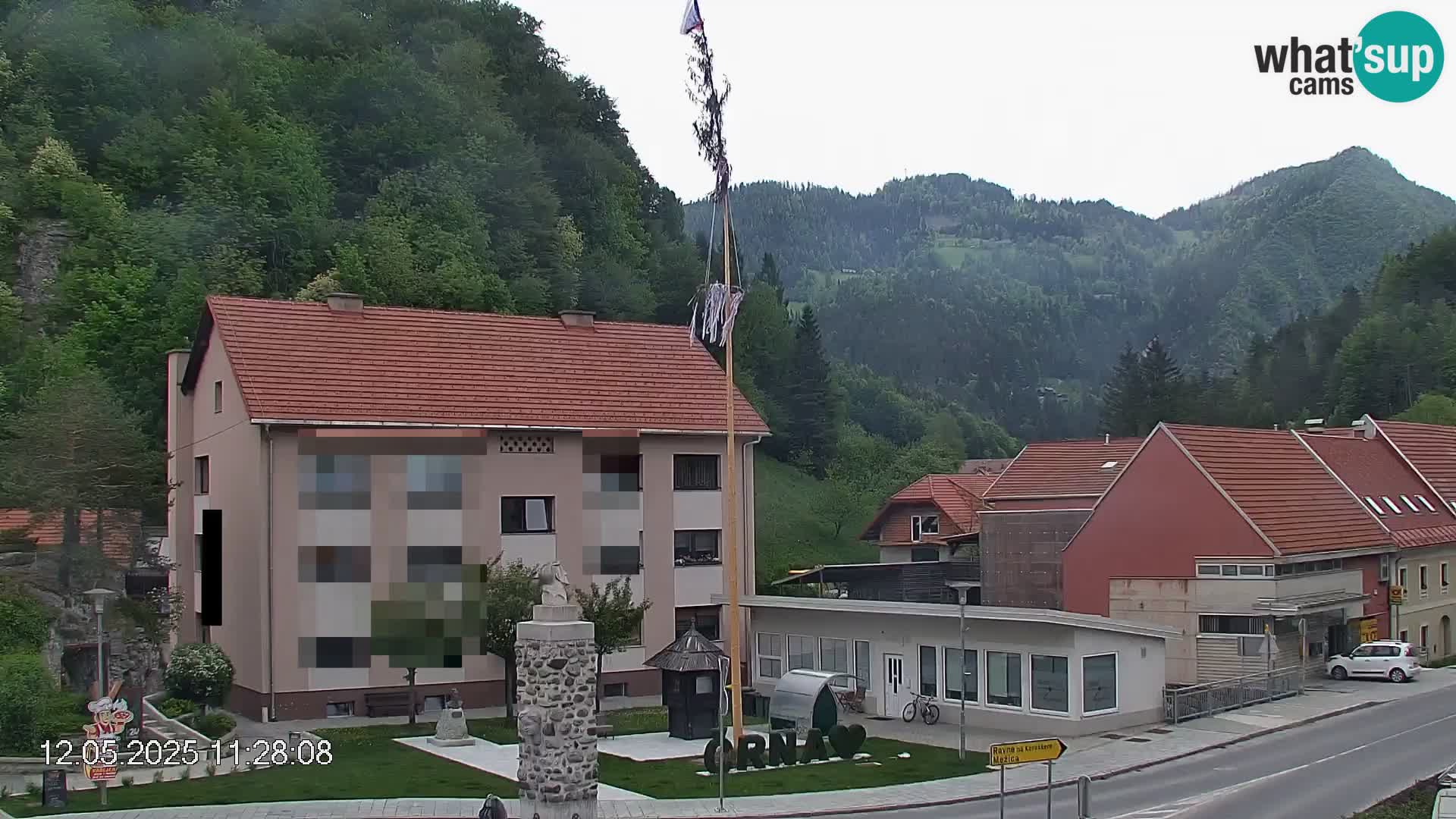 Črna na Koroškem Stadtzentrum | Koroška | Slowenien