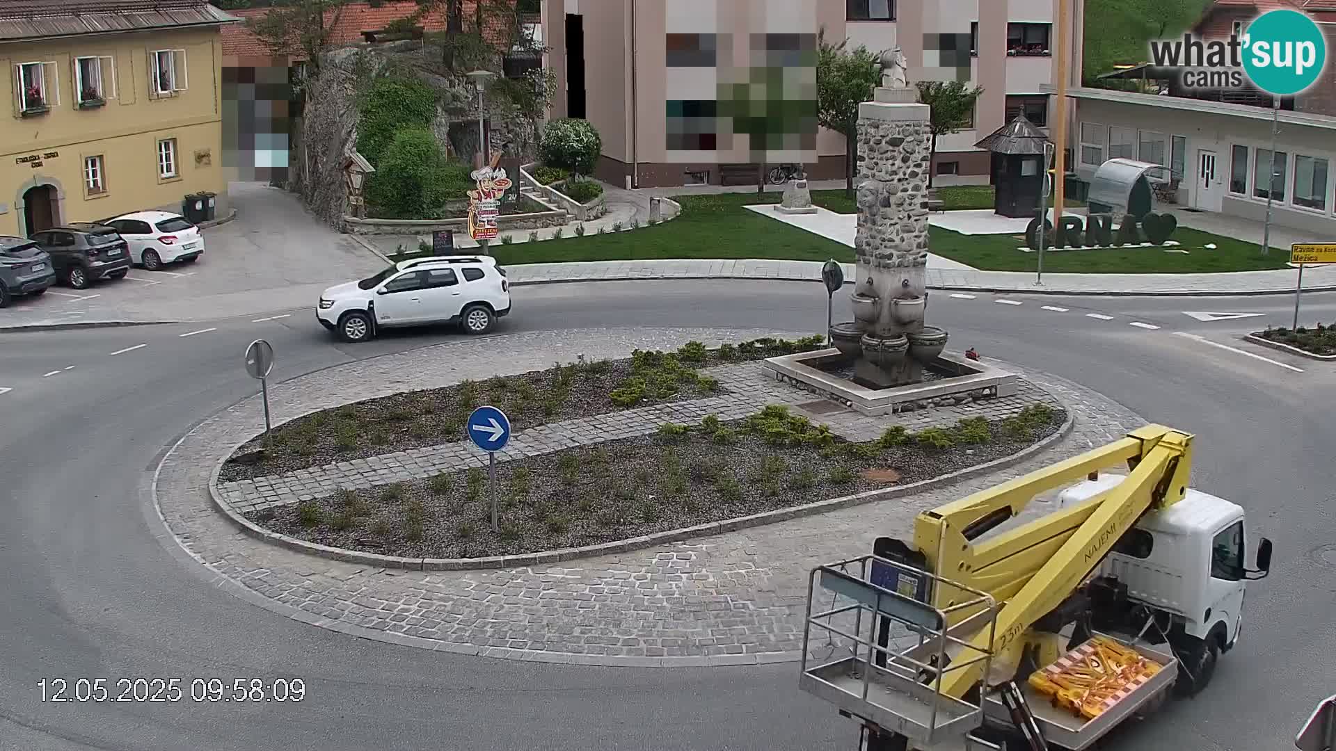 Črna na Koroškem Stadtzentrum | Koroška | Slowenien