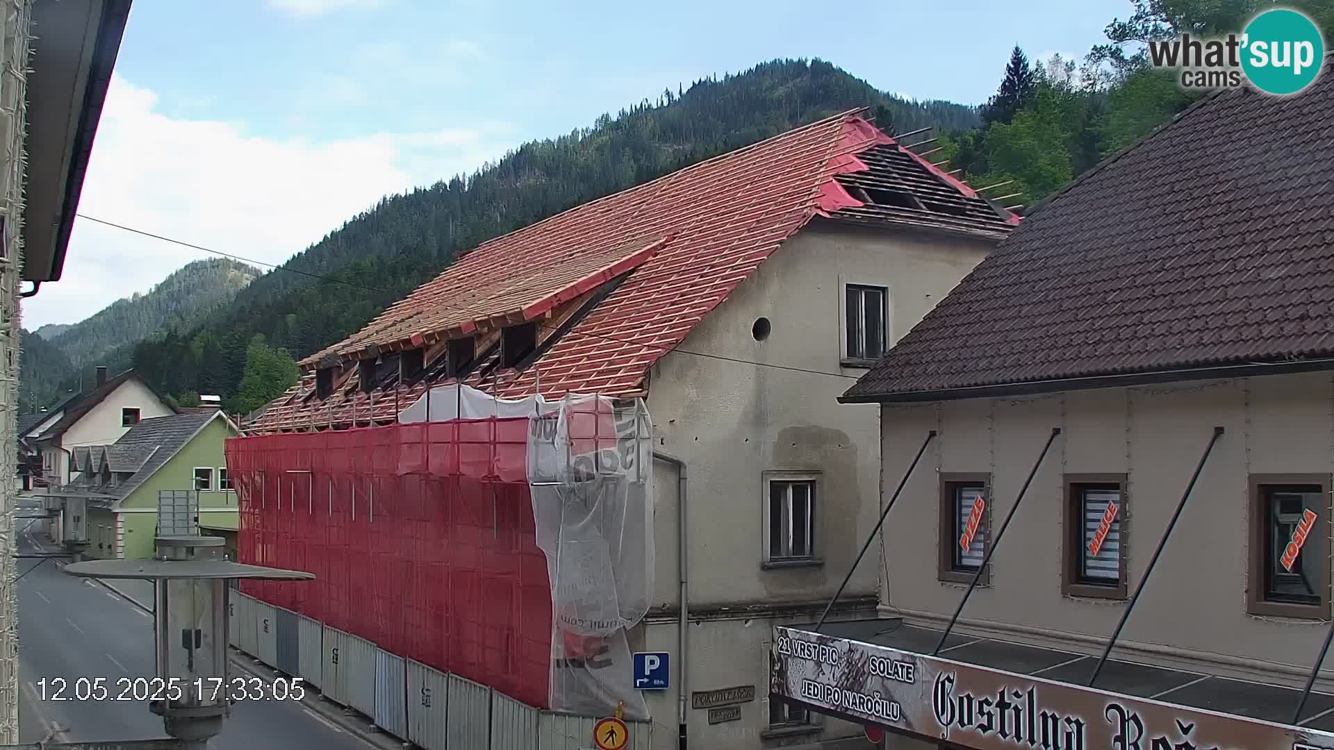 Črna na Koroškem Stadtzentrum | Koroška | Slowenien