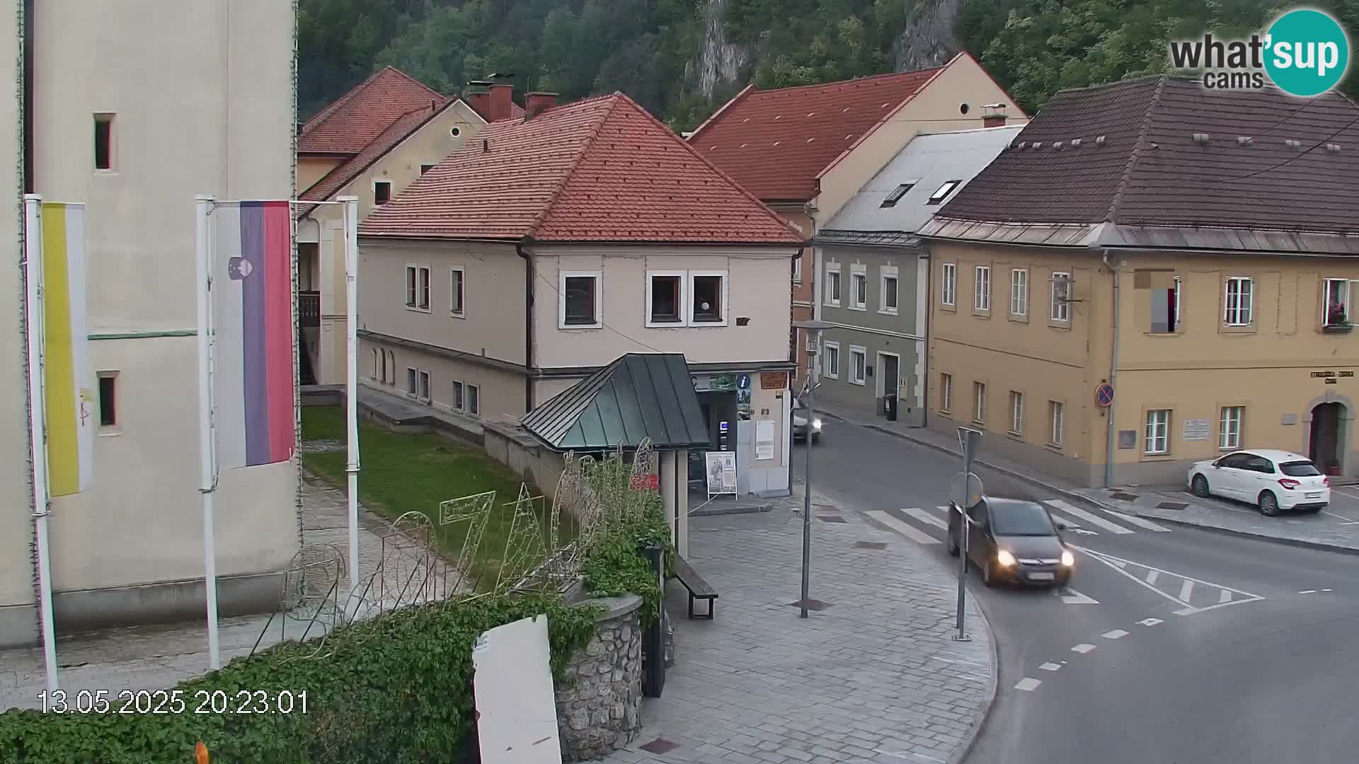 Črna na Koroškem Stadtzentrum | Koroška | Slowenien