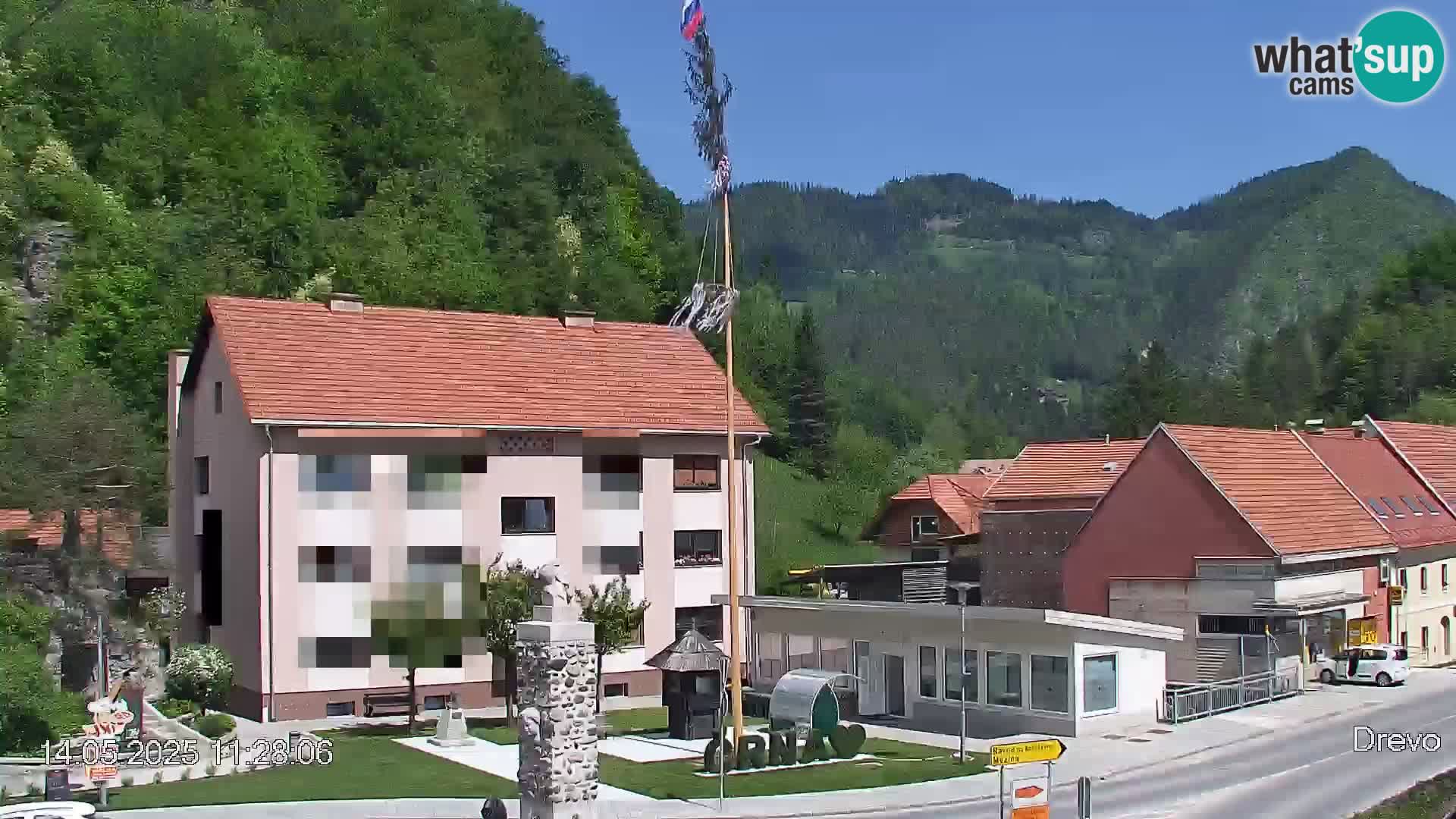 Črna na Koroškem Stadtzentrum | Koroška | Slowenien