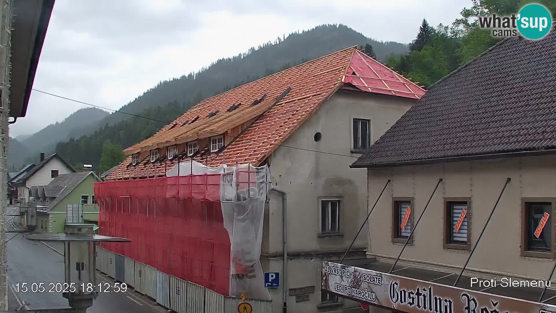 Črna na Koroškem Stadtzentrum | Koroška | Slowenien