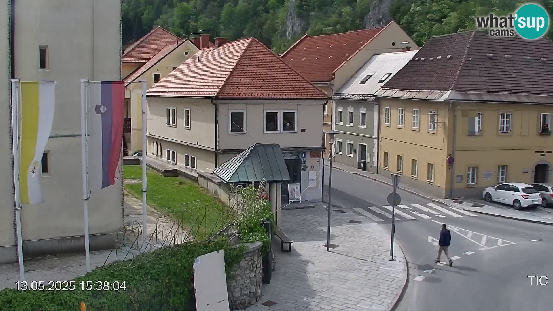 Črna na Koroškem Stadtzentrum | Koroška | Slowenien