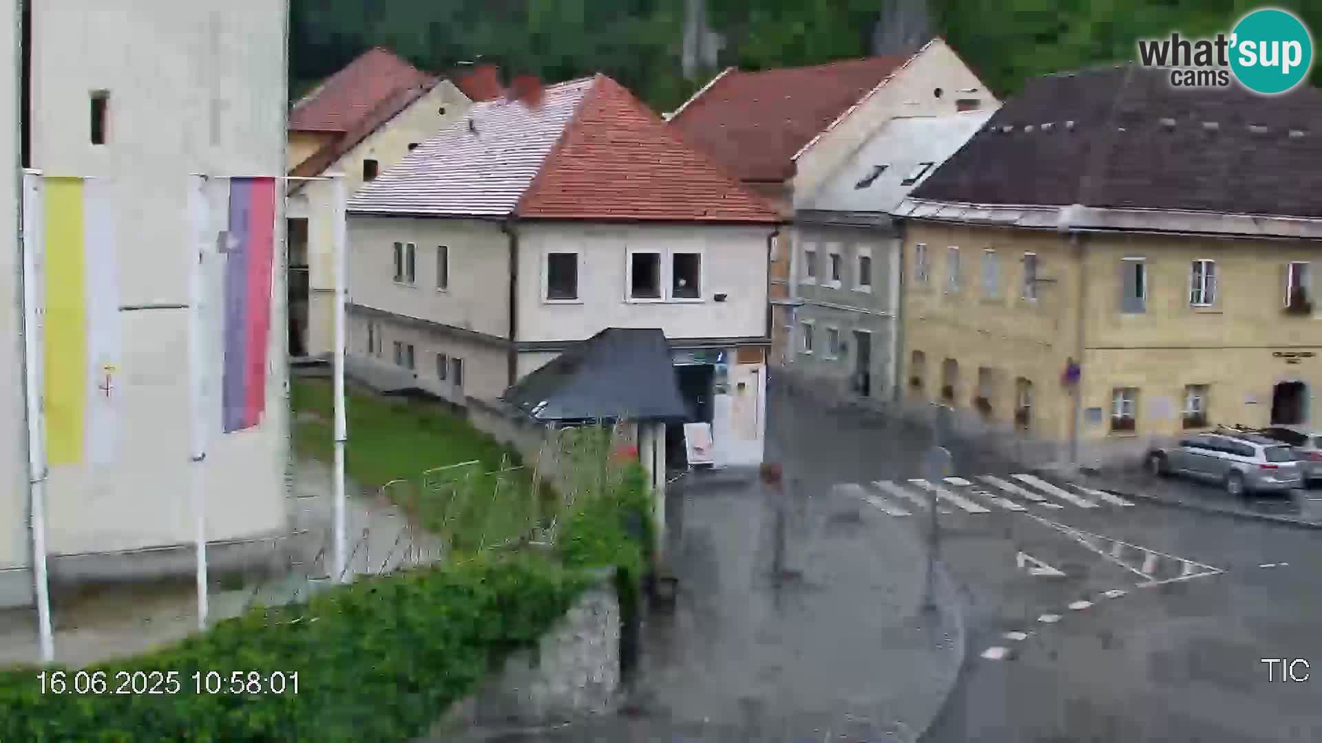 Črna na Koroškem Stadtzentrum | Koroška | Slowenien