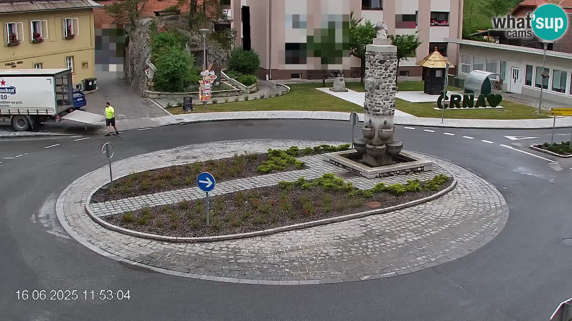 Črna na Koroškem Stadtzentrum | Koroška | Slowenien