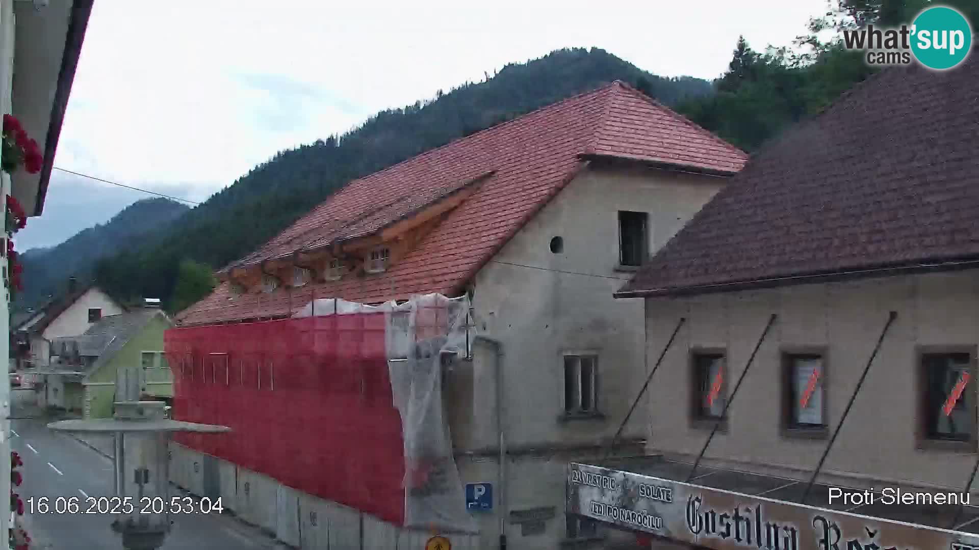 Črna na Koroškem Stadtzentrum | Koroška | Slowenien