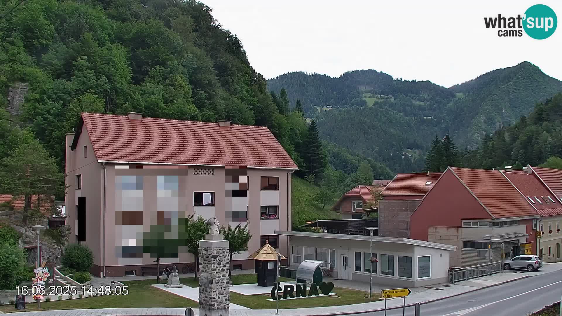 Črna na Koroškem Stadtzentrum | Koroška | Slowenien