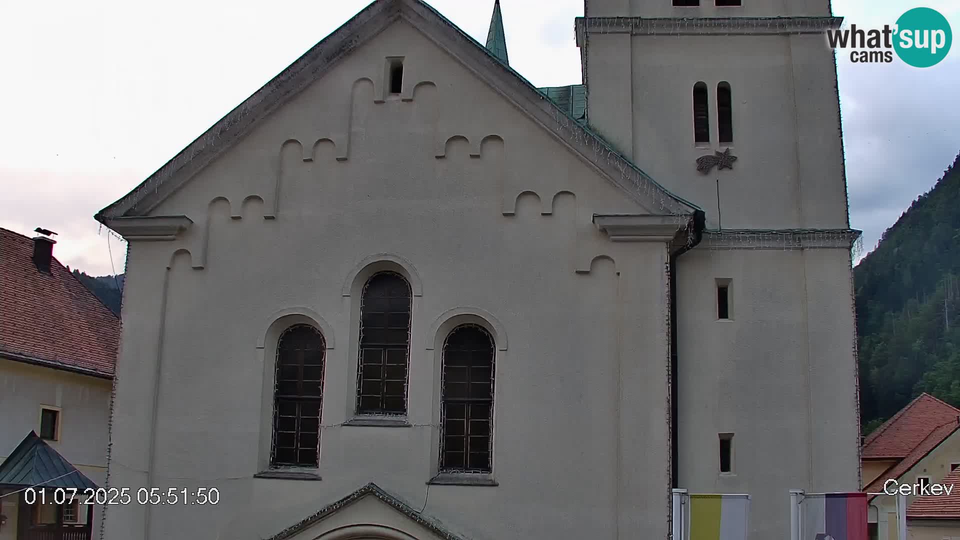 Črna na Koroškem Stadtzentrum | Koroška | Slowenien