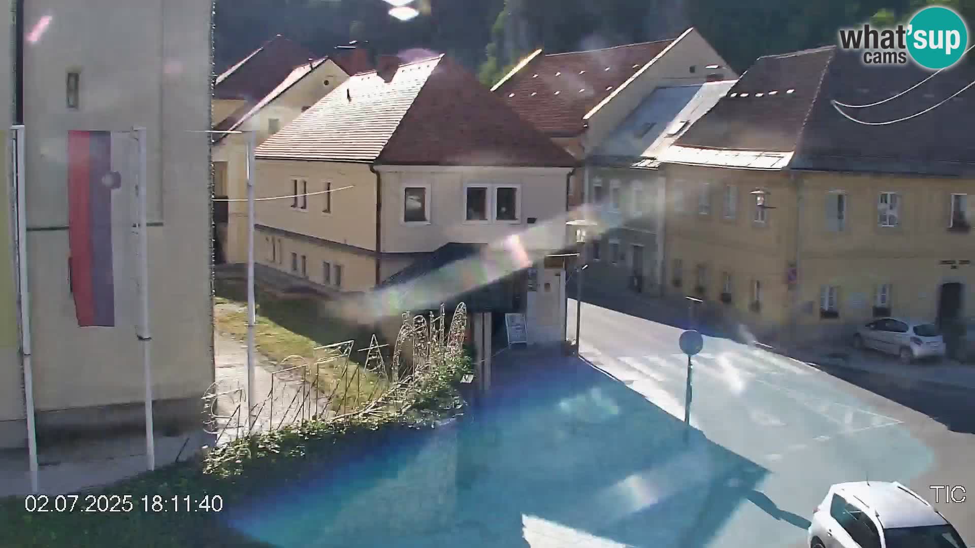 Črna na Koroškem Stadtzentrum | Koroška | Slowenien