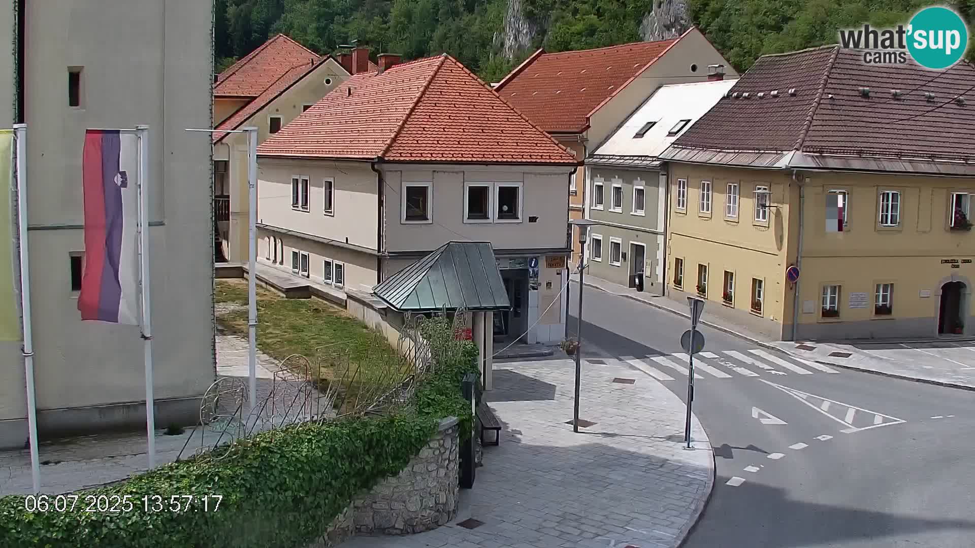 Črna na Koroškem Stadtzentrum | Koroška | Slowenien