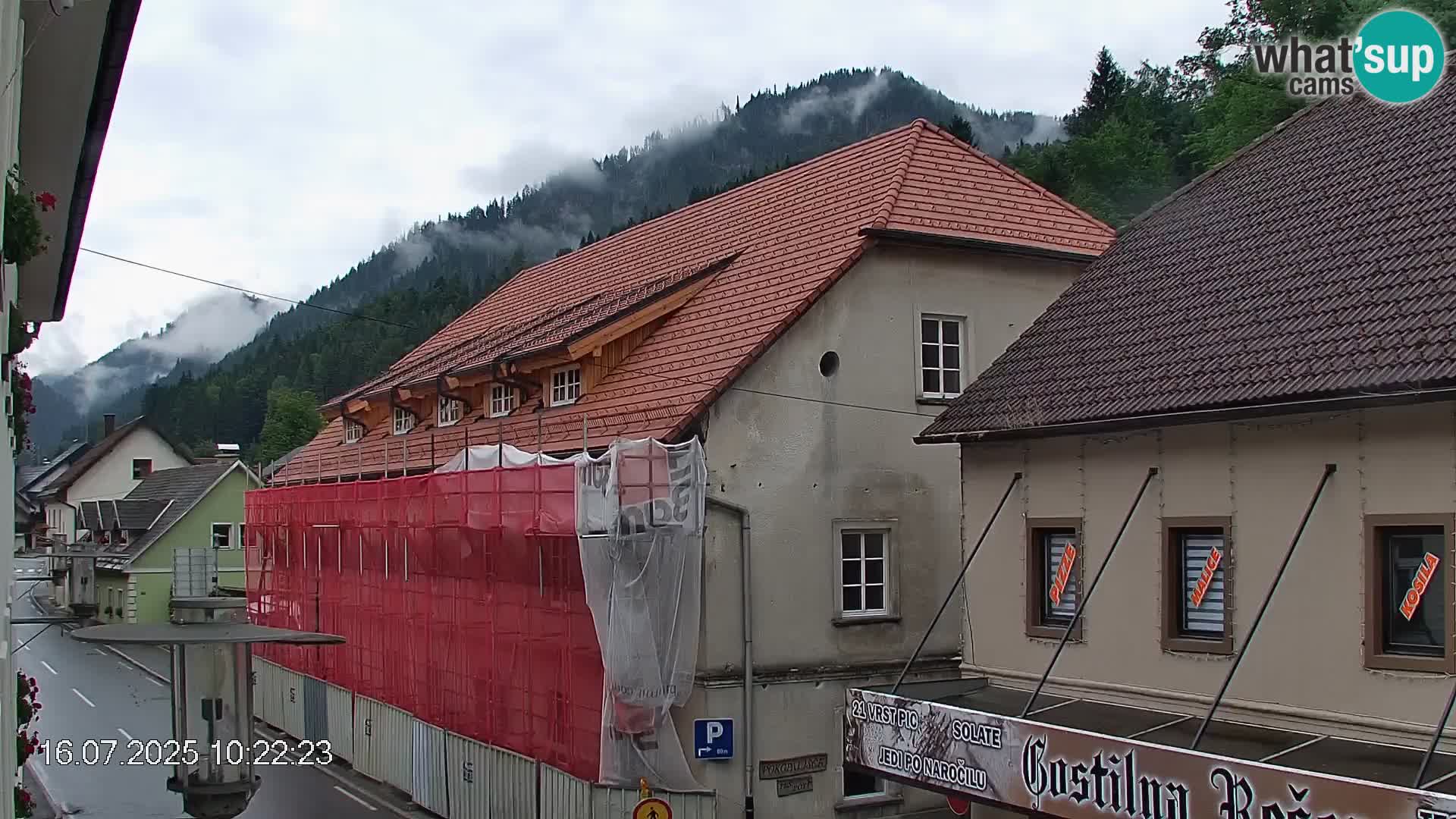 Črna na Koroškem Stadtzentrum | Koroška | Slowenien