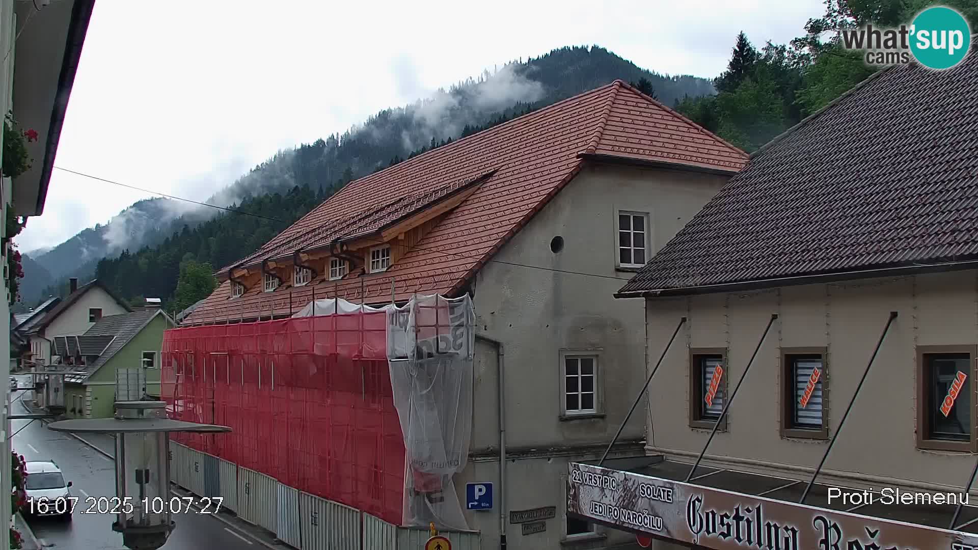 Črna na Koroškem Stadtzentrum | Koroška | Slowenien