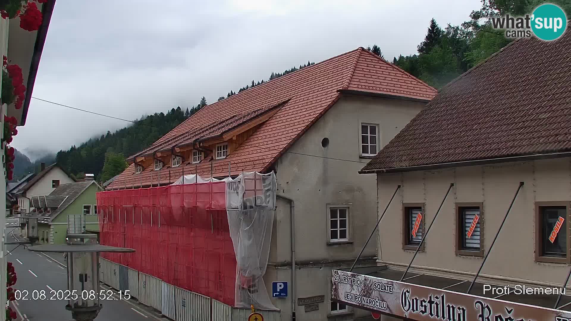 Črna na Koroškem Stadtzentrum | Koroška | Slowenien